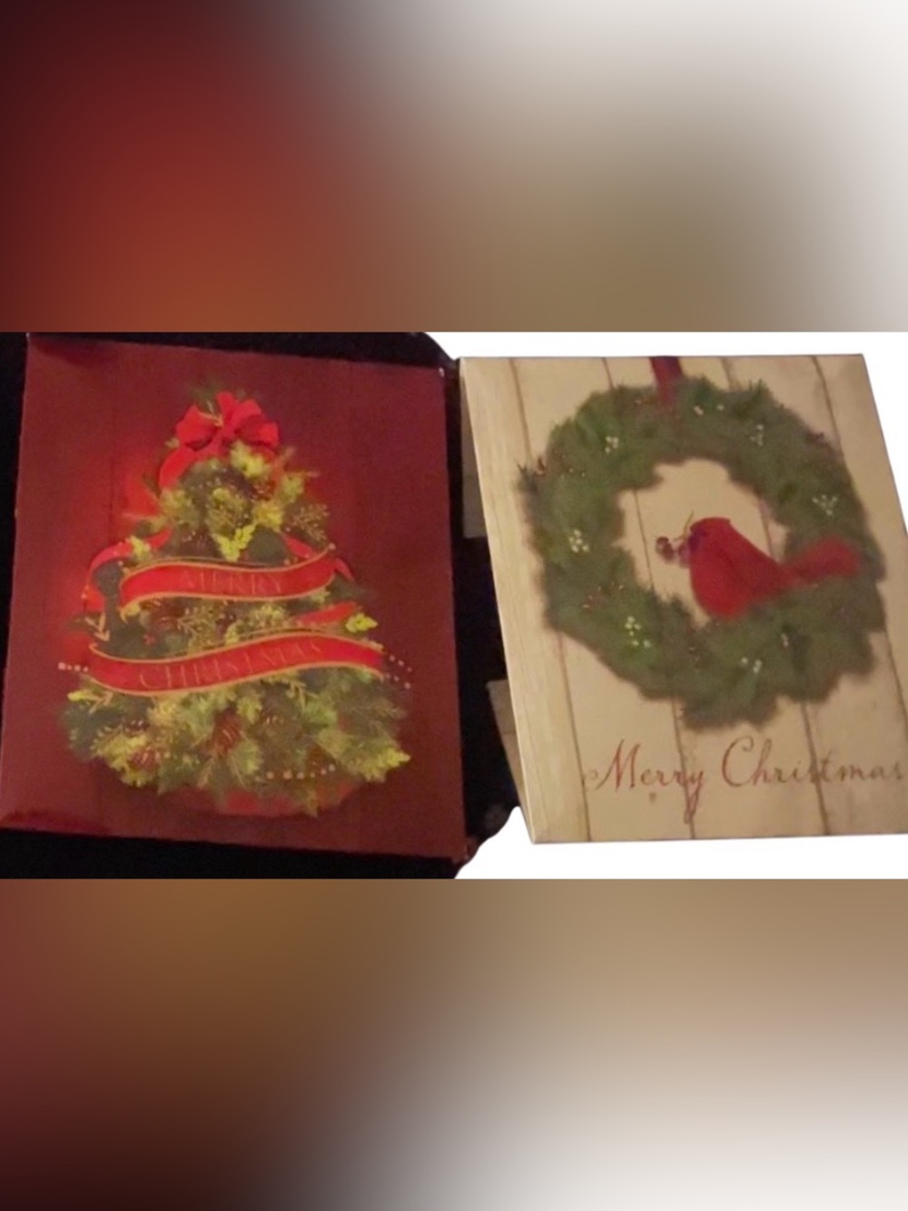 2 Christmas small boxes - Picture 3 of 3